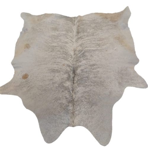 Cowhide Fur Floor Rug Light Brindle