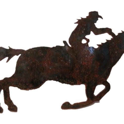 Rider On Running Horse
