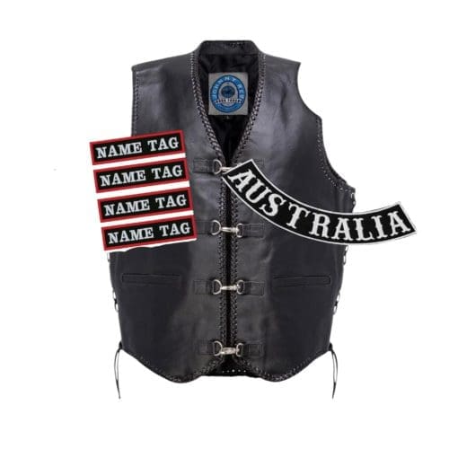 Sewing Patch On Vests & Jackets