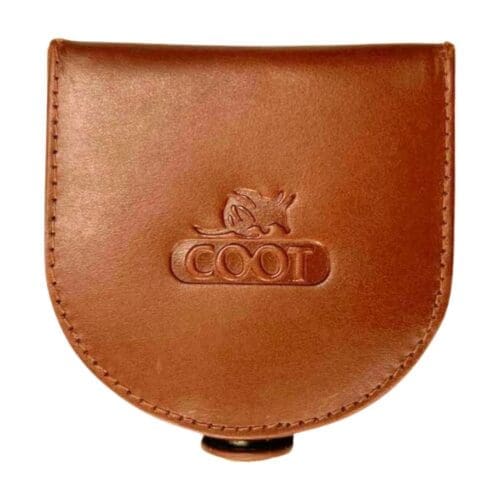 COOT Leather Horseshoe Coin Case