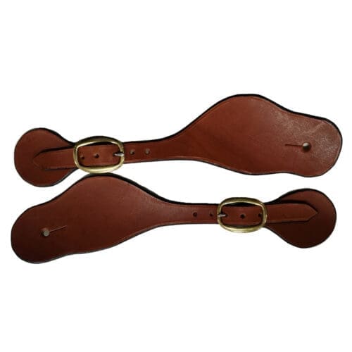 Plain Leather Spur Strap - Men's