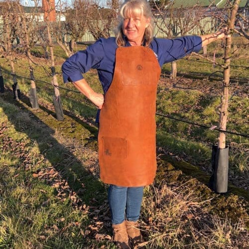 Custom Leather Apron - in store