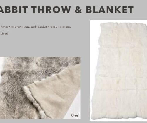 Rabbit Throw or Blanket