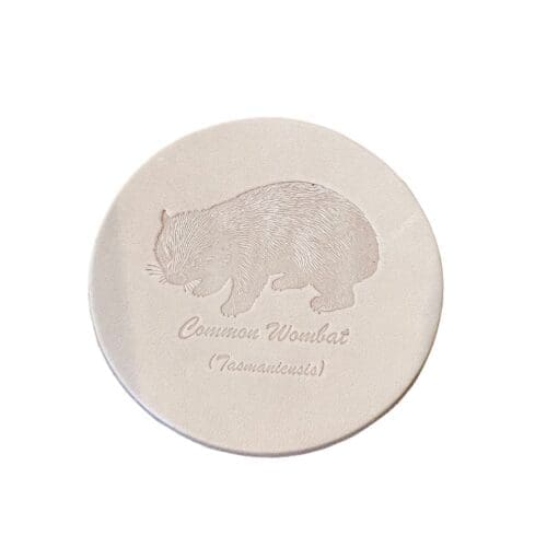 Tassie Made Stamped Coaster x Set 4