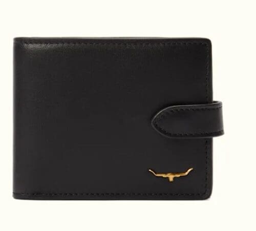 RM Wallet with Pocket & Tab Black
