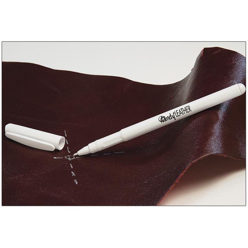 Leather Marking Pen White