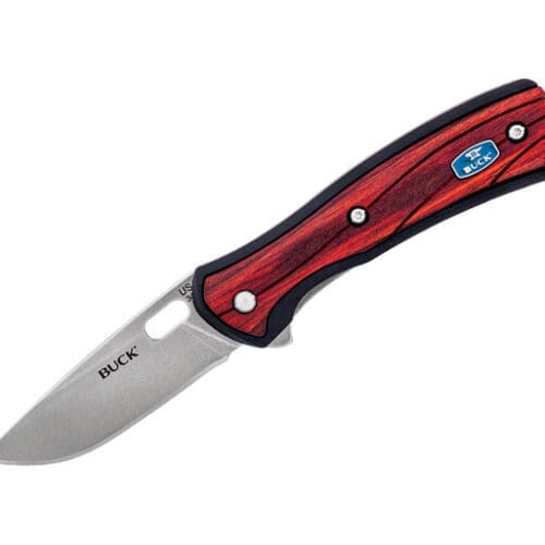 Buck Vintage Select Wood Inlay Knife