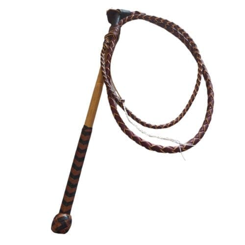 Latigo Stockwhip - Whisky/Black Handle