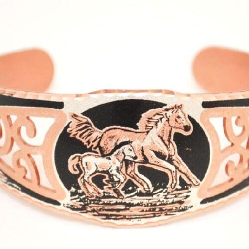 Copper Twilight Bracelet - Horse & Colt