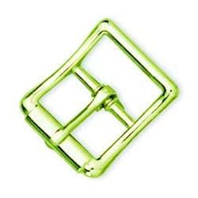 Strap Buckle Brass Plated5/8in