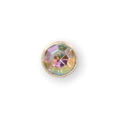 Abalone Synthetic Crystal Rivets 7mm 10/pk