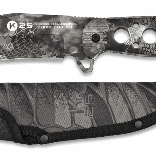 K25 Camo B67 Hunting Knife