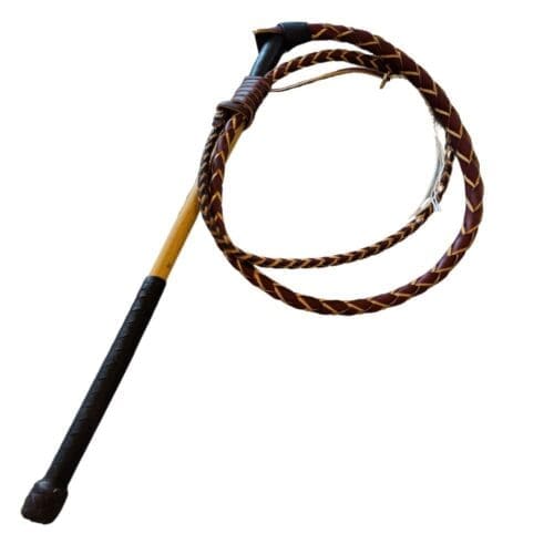 Latigo Stockwhip - Dark Brown Handle