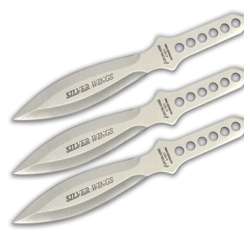 Silver Wings Throwing Knives 3 set