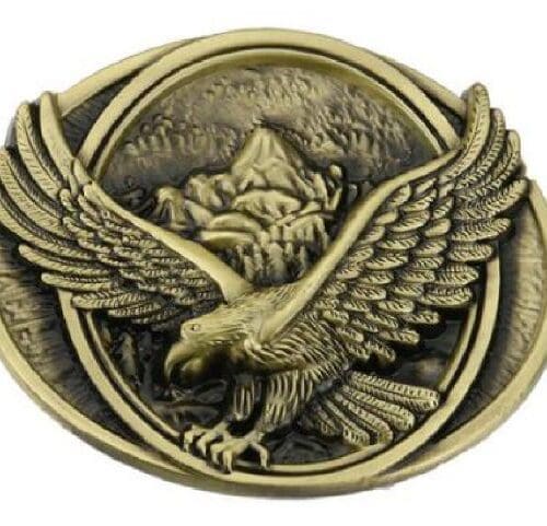 Belt Buckle Antique Eagle