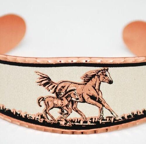 Copper Horse & Colt Bracelet
