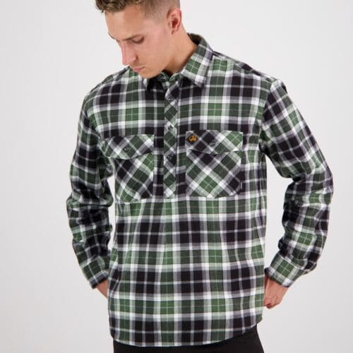 Men's Egmont 2 Pack Half Button Shirt