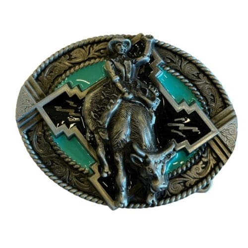 Belt Buckle Bull Rider