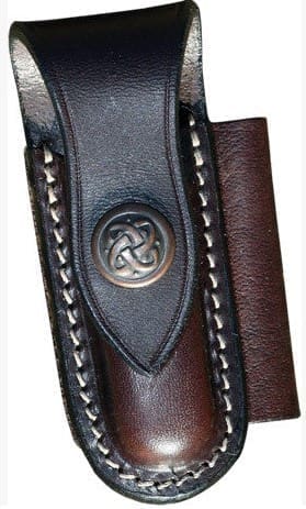 CH HorizontalClip Pouch Cognac