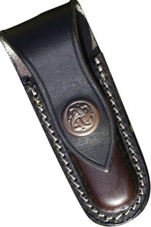 CV Vertical Clip Pouch Cognac