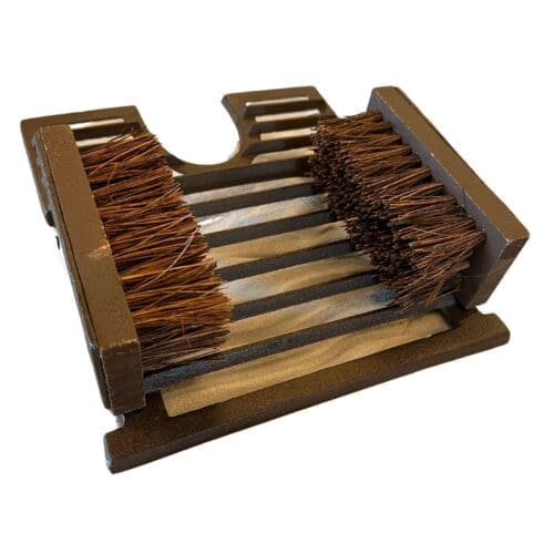 Cast Iron 3 in 1 Boot Brush Jack and Scraper