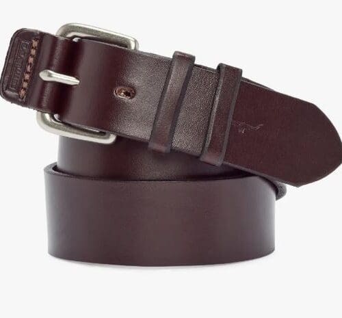 RM Williams Covered Buckle Belt