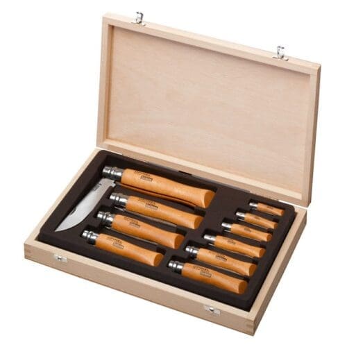 Opinel Traditional Knife Gift Set 10 piece