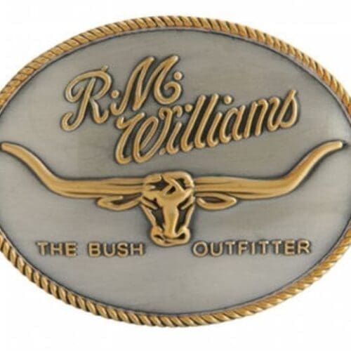 RM Logo Buckle Silver/Gold