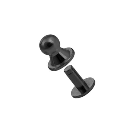Sam Brown Button/Washer Gun Black