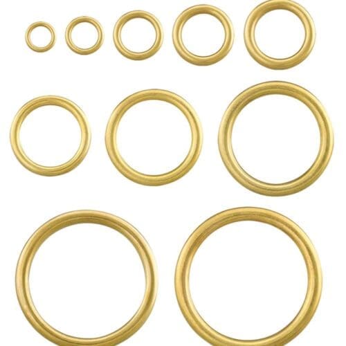 Solid Brass O-Ring