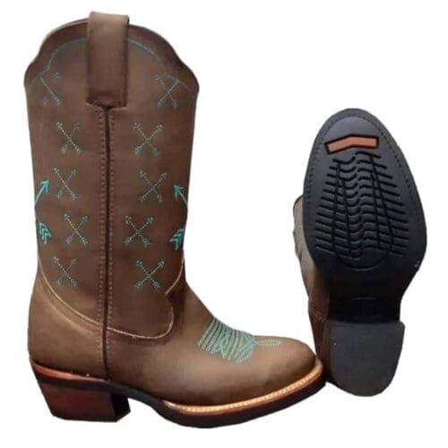 Turquoise Arrow Kader Boots