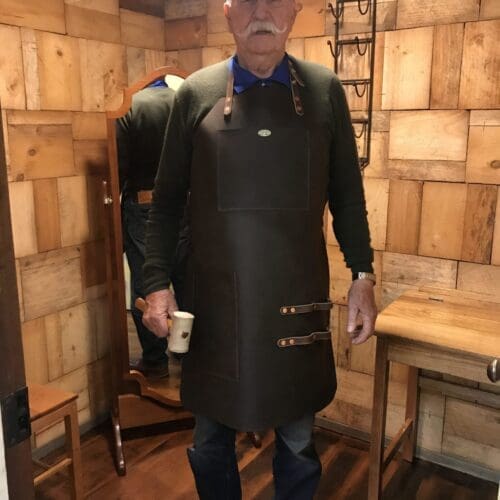 Leather Woodworker's Apron