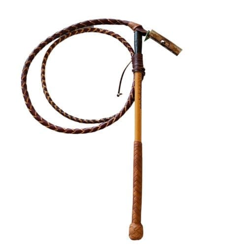 Latigo Stockwhip - Saddle Tan Handle