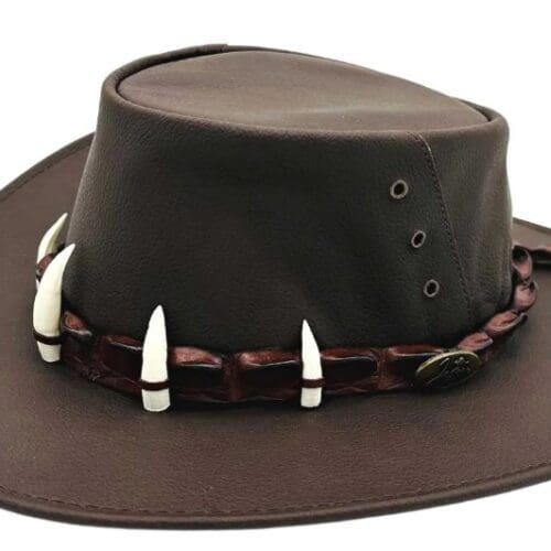 Ayers Croc Jacaru Hat Brown