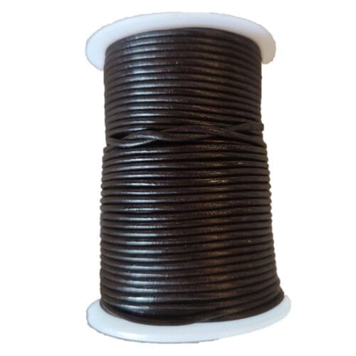 Round Leather Thonging 2.5mm