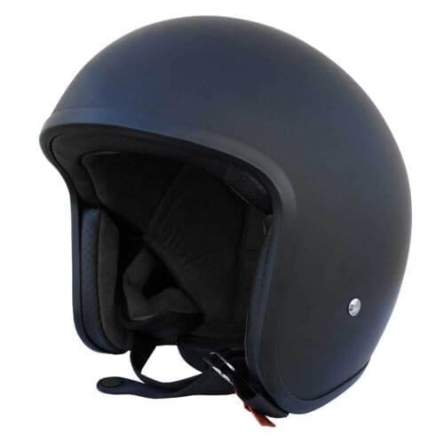 Burke Matt/Blk Open Helmet
