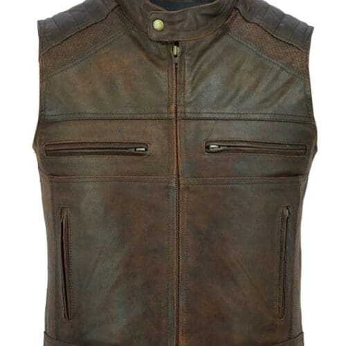 Botany Johnny Reb Leather Vest