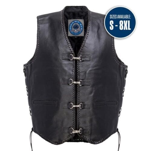 Capricorn Johnny Reb Leather Vest