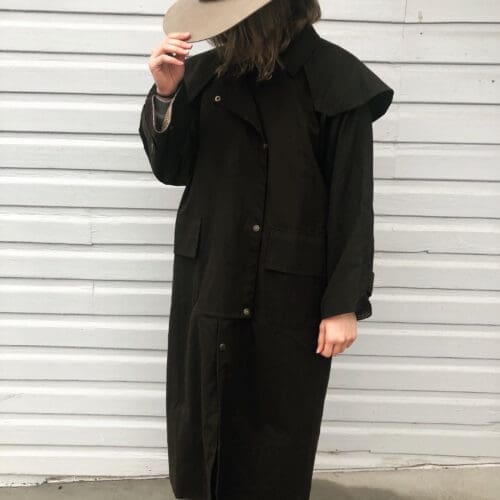 Syd Hill Full Length Oilskin Coat