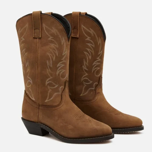 Ladies Western Distressed Boots