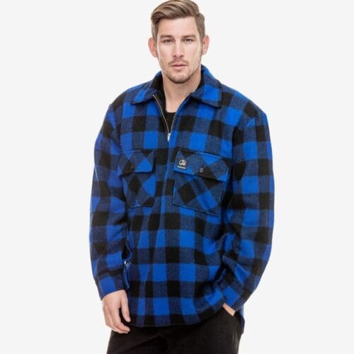 Swanndri Men's Ranger Wool Zip Front Bushshirt