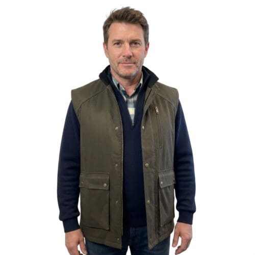 SMW Country Great Lake Vest Brown
